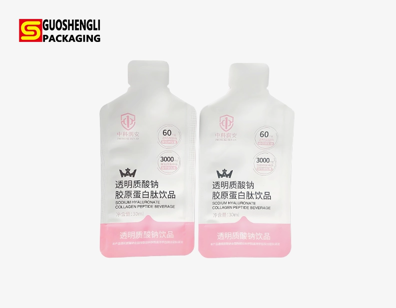 Bottle Shape Packaging Pouch